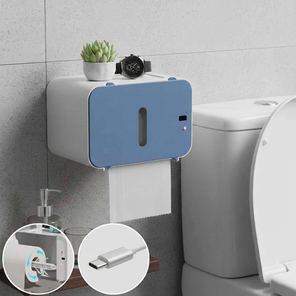 AuraTouch™ Pro: Dispensador Automático de Higiene & Soporte Smart