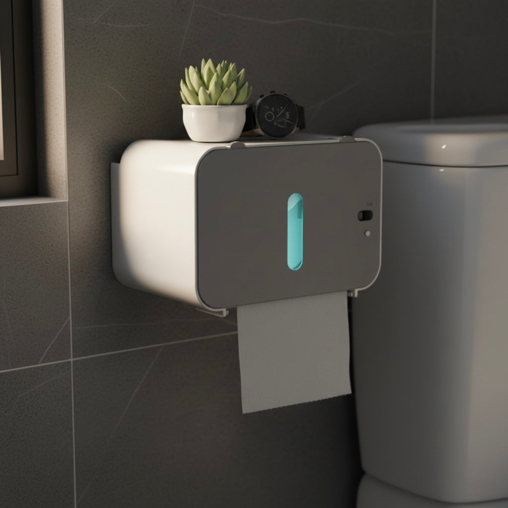 AuraTouch™ Pro: Dispensador Automático de Higiene & Soporte Smart