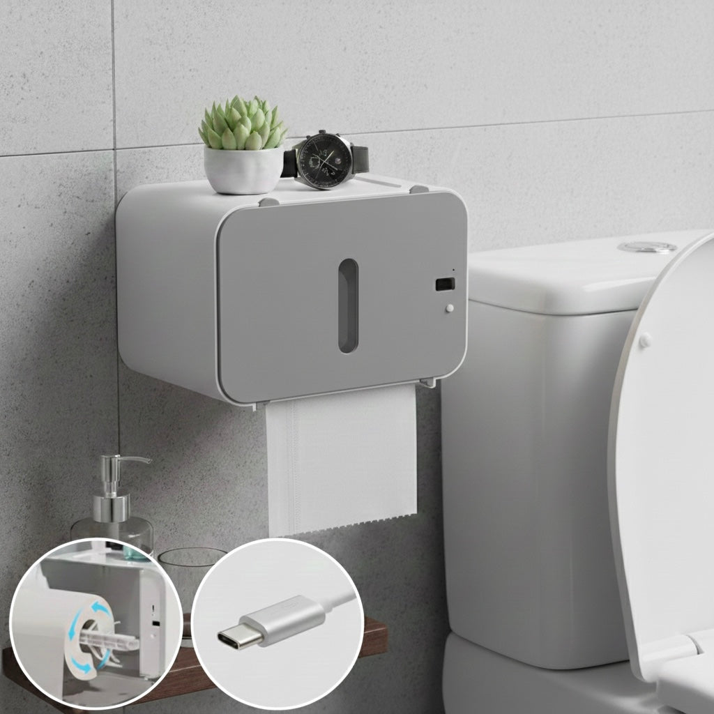 AuraTouch™ Pro: Dispensador Automático de Higiene & Soporte Smart